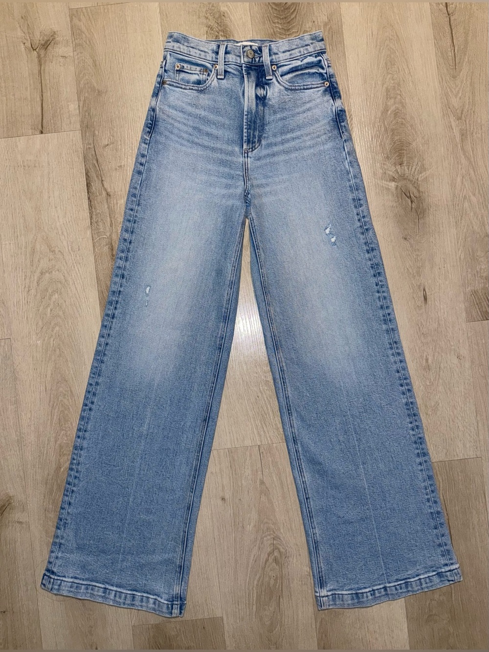 Pistola Lana High Waist Ultra Wide Leg Jeans size 24